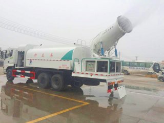 多功能抑塵車是如何噴霧降塵的呢？原理是什麽